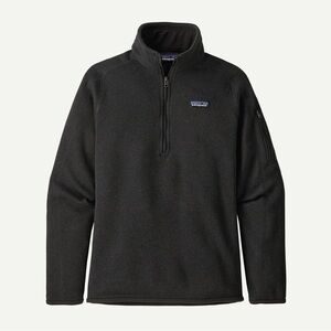 Patagonia Black Quarter-Zip Fleece
